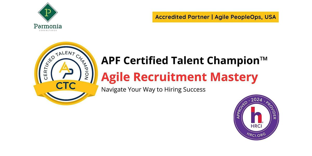 APF Certified Talent Champion\u2122 (APF CTC\u2122) |Oct 14-15, 2024