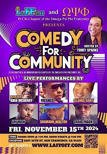 COMEDY FOR COMMUNITY