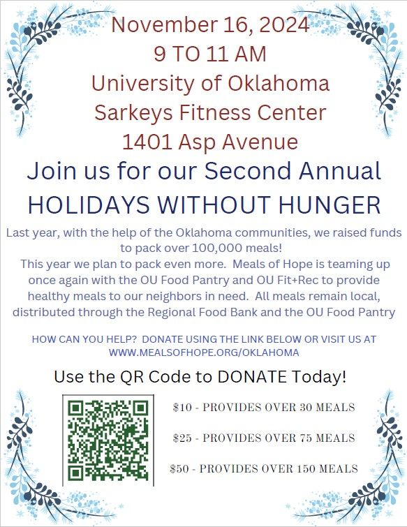 2nd Annual Holidays Without Hunger