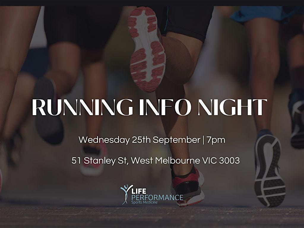 Runner's Information Night | Life Performace Sports Medicine