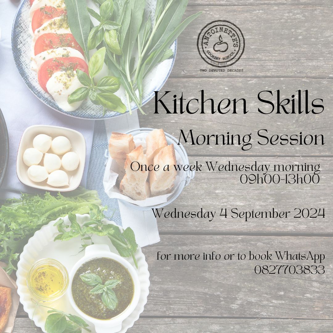 Kitchen Skills morning course 