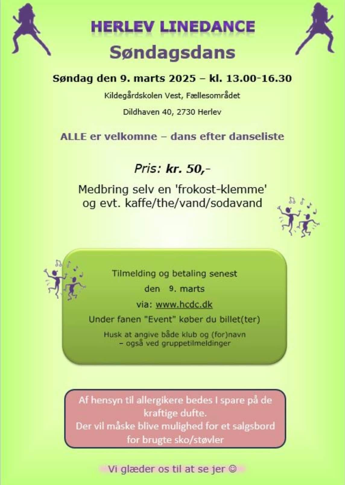 S\u00f8ndagsdans i HERLEV LINEDANCE 