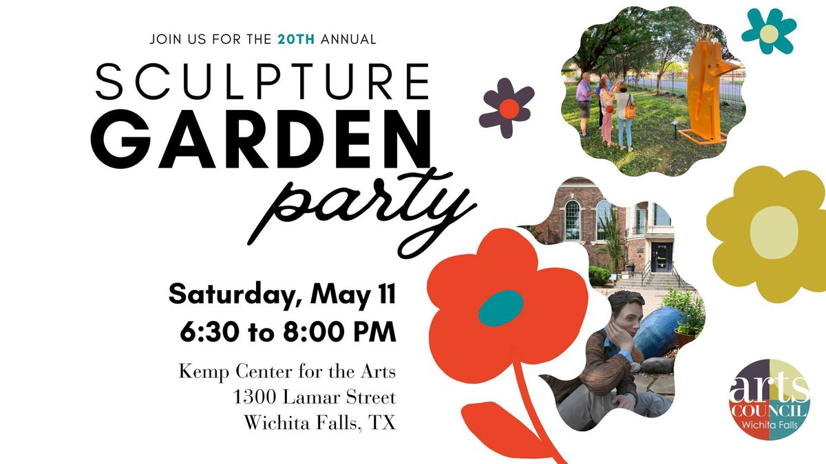 20th Annual Sculpture Garden Party