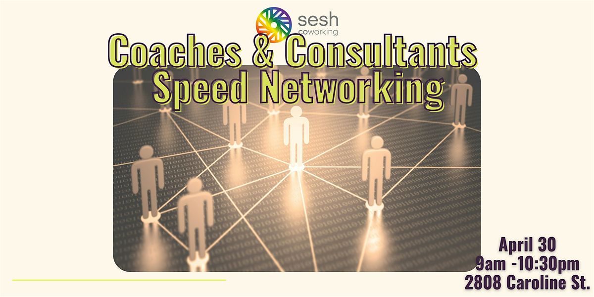 Coaches and Consultants Speed Networking