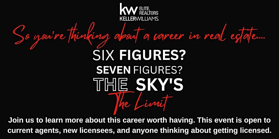 Keller Williams Elite, Realtors Career Night (In Person and Zoom)