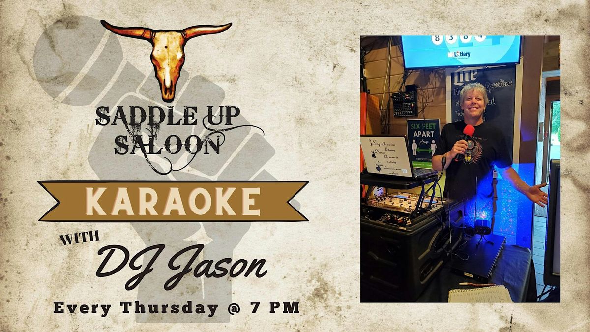 Karaoke Night every Thursday at Saddle Up Saloon