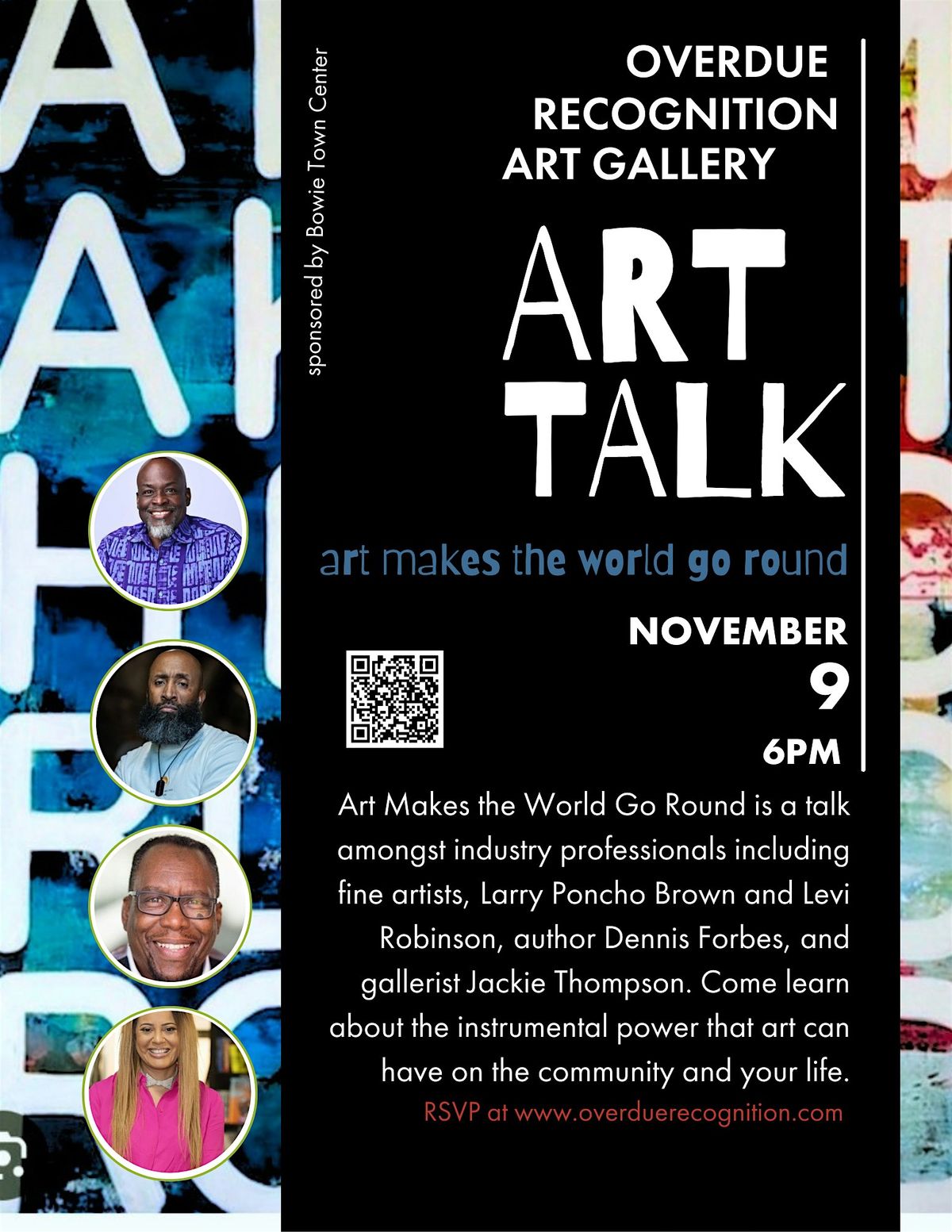 Art Talk: Art Makes the World Go Round