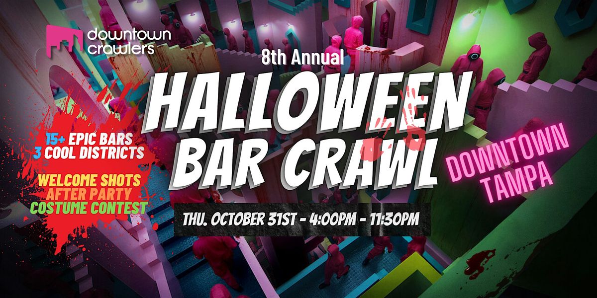 Halloween Bar Crawl 10\/31 - Downtown Tampa