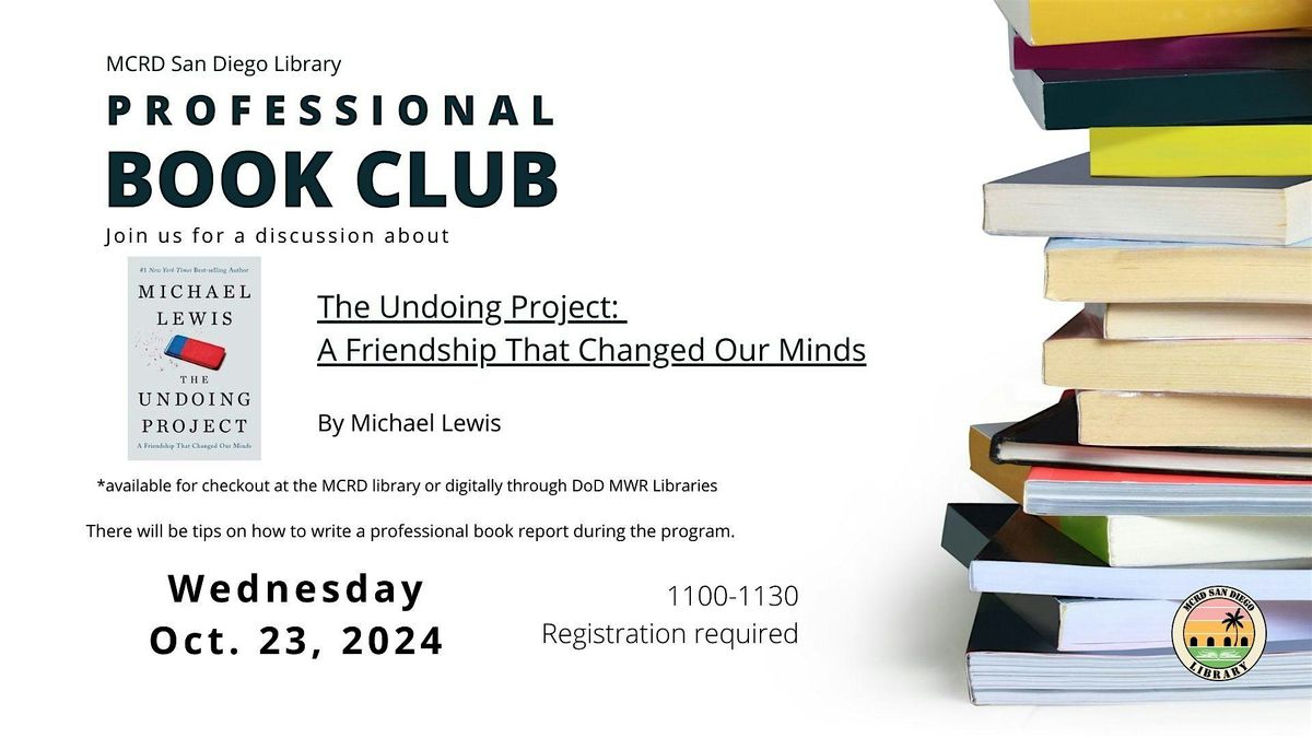 MCRD San Diego Library Professional Book Club