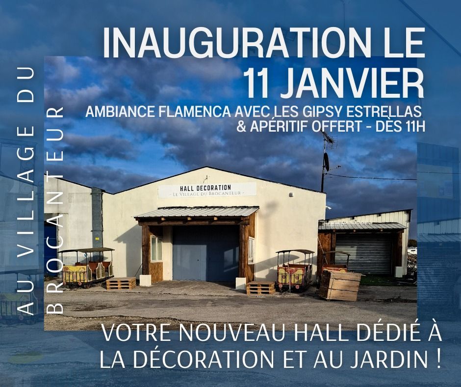 Inauguration du nouveau hall !