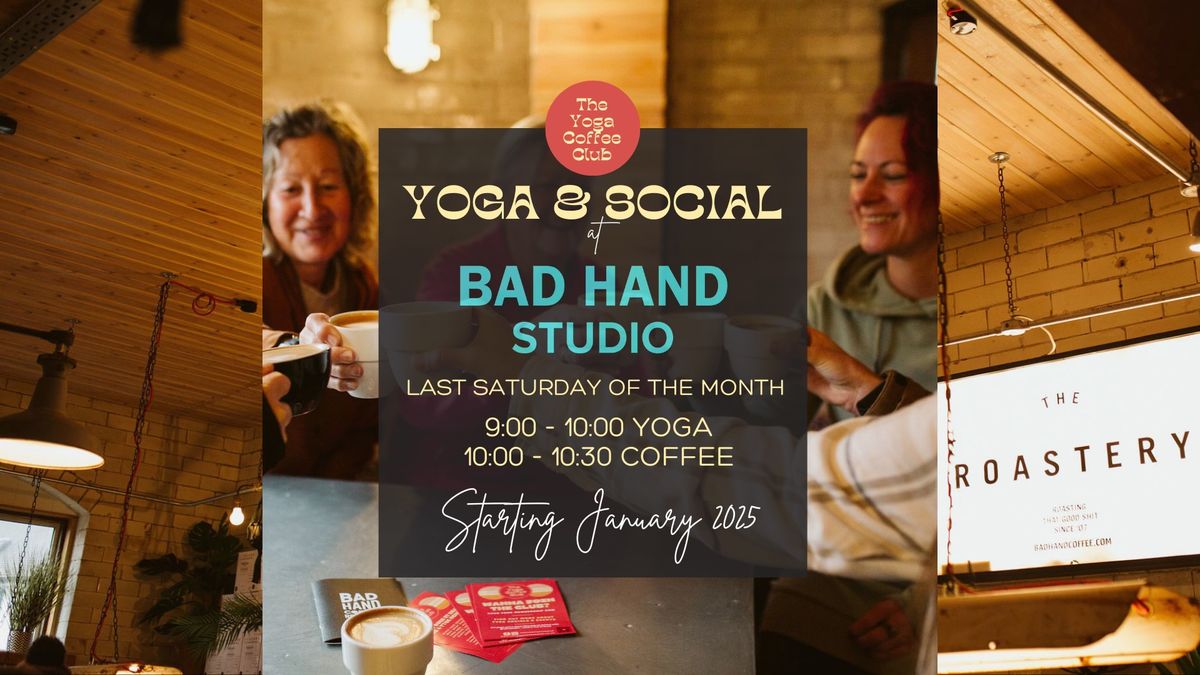 Yoga & Social at Bad Hand Studio, Bournemouth