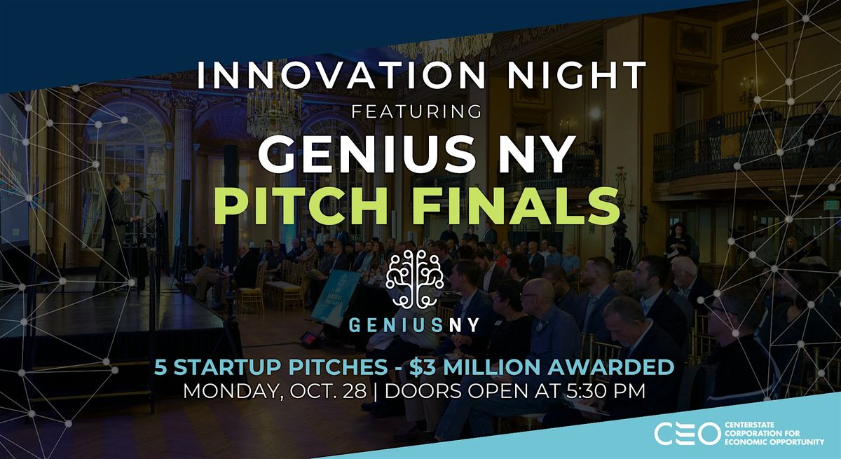 Innovation Night featuring GENIUS NY Finals