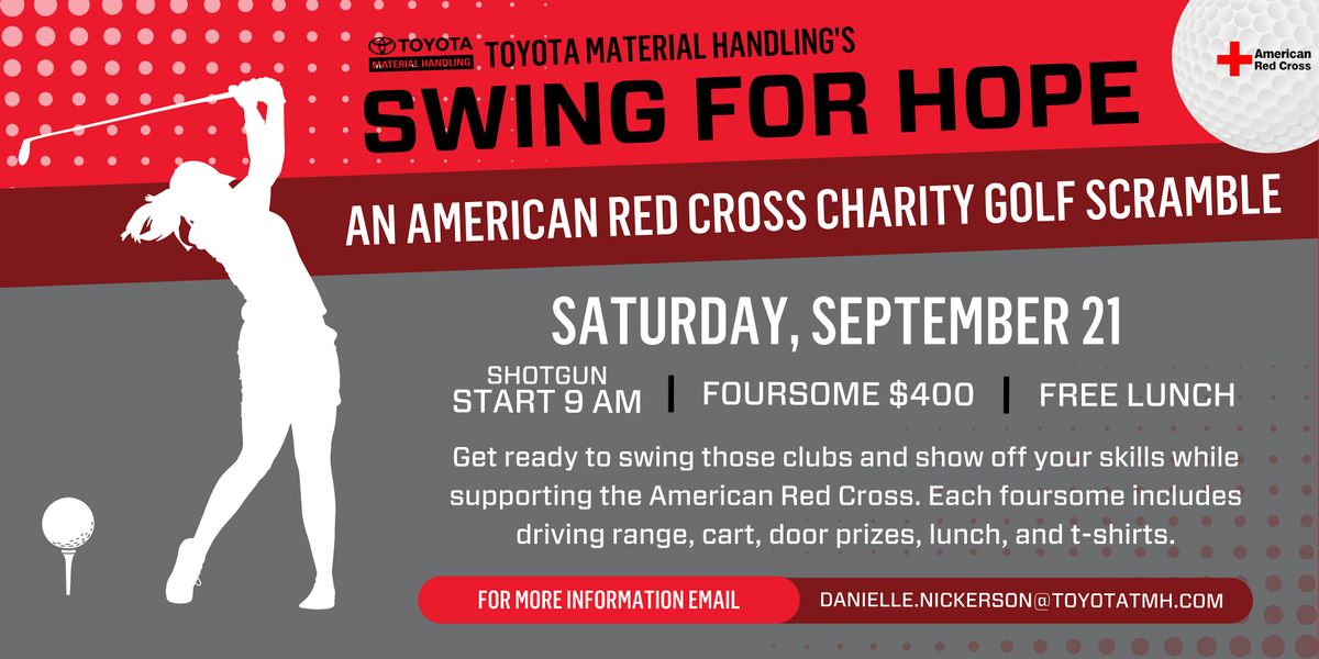 Swing for Hope: American Red Cross Charity Golf Scramble 2024