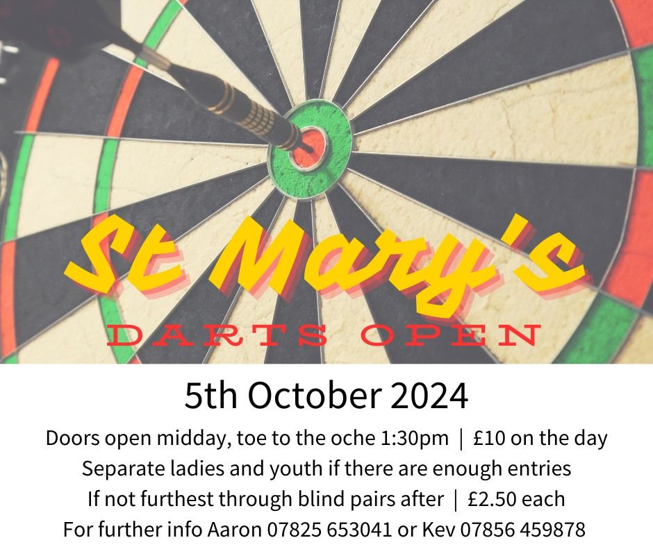 St Mary's Dart Open