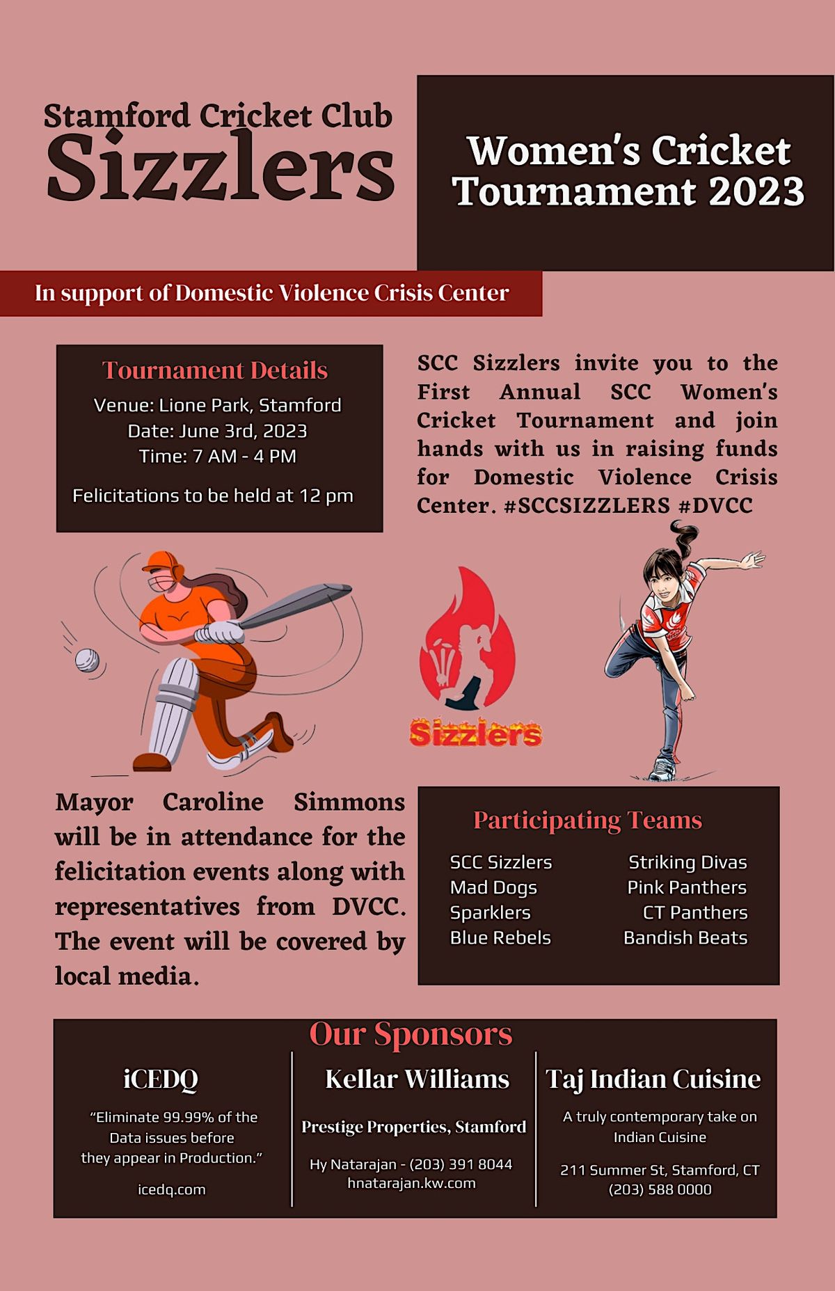 Womens Cricket Tournament 2023, Lione Park, Stamford, 3 June 2023