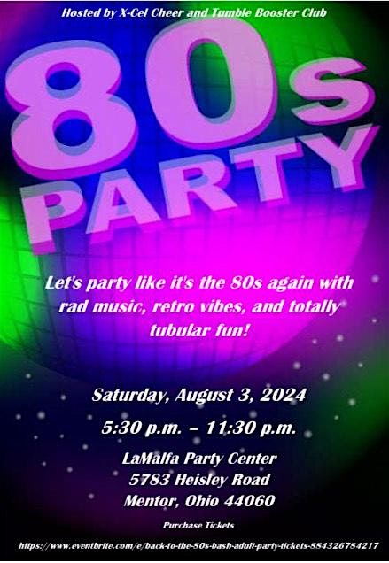 LaMalfa Back to the 80's Adult Fundraiser