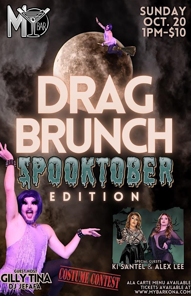 DRAG BRUNCH @MY BAR : SPOOKTOBER  edition!