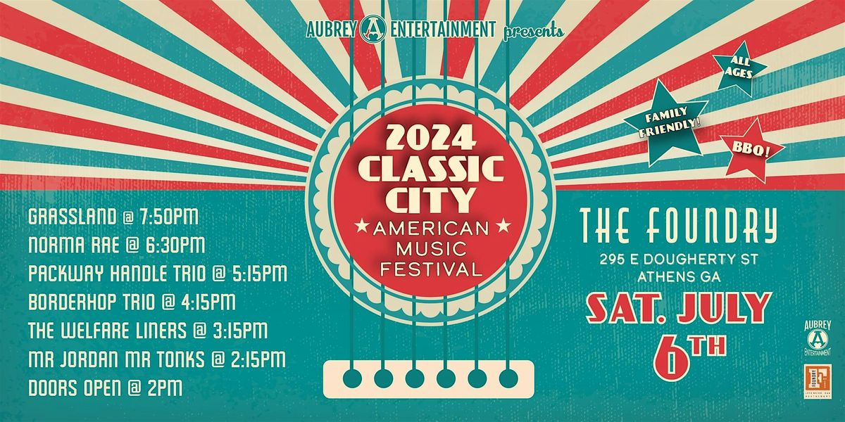 Classic City American Music Festival 2024 at The Foundry