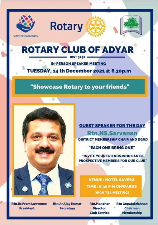 Benefits of being a Rotarian