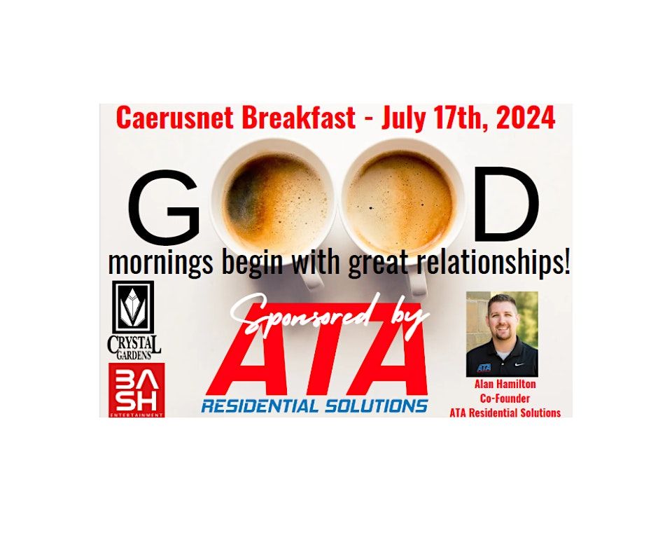 Caerusnet 2024 Breakfast & Networking Bash