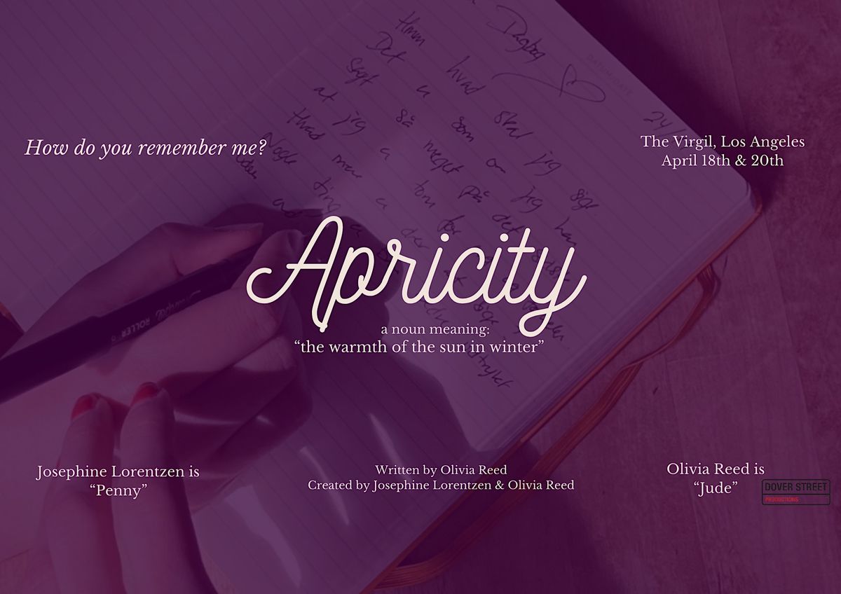 Apricity, the Play.