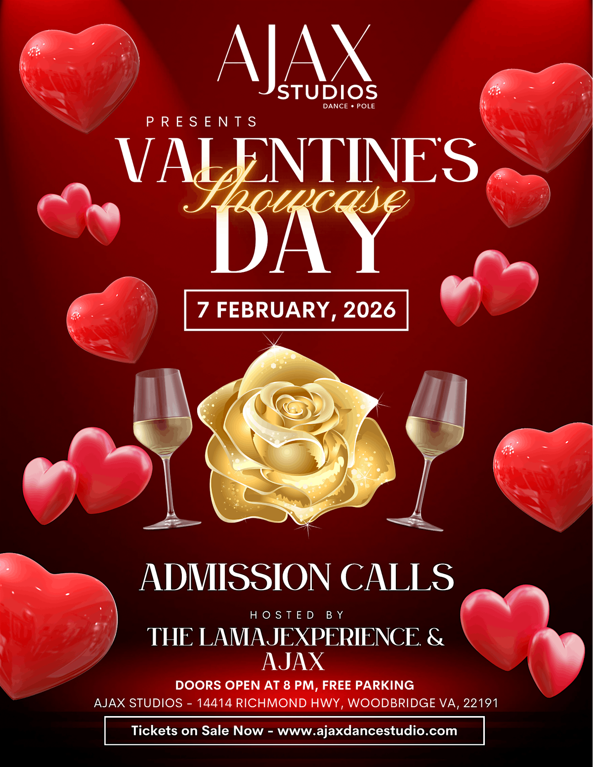 Valentines Day Pole & Dance Showcase