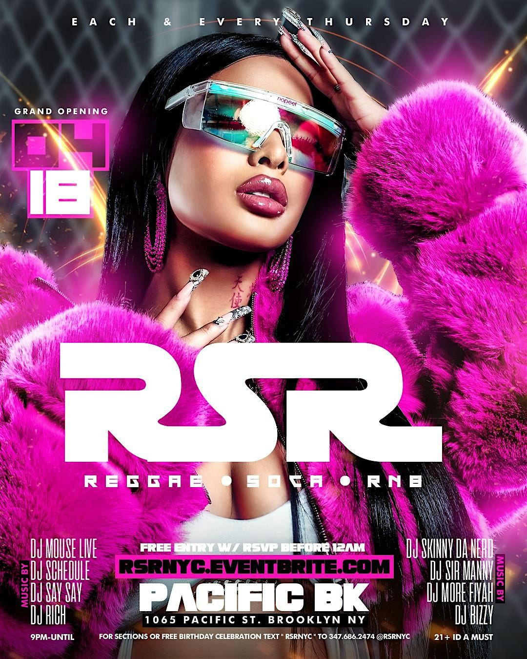 RSR ( REGGAE || SOCA || R&B )