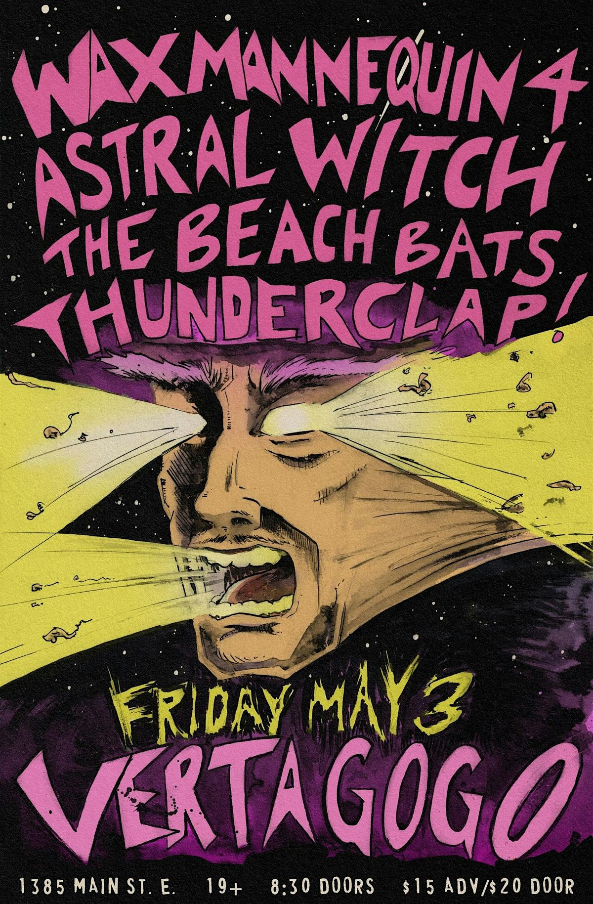WAX MANNEQUIN 4 || ASTRAL WITCH || THE BEACH BATS || THUNDERCLAP!