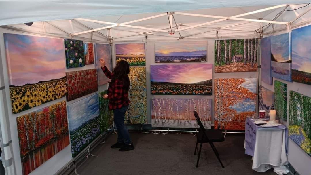 Paradise City Arts Festival\/Louise Pigott Art Booth #124