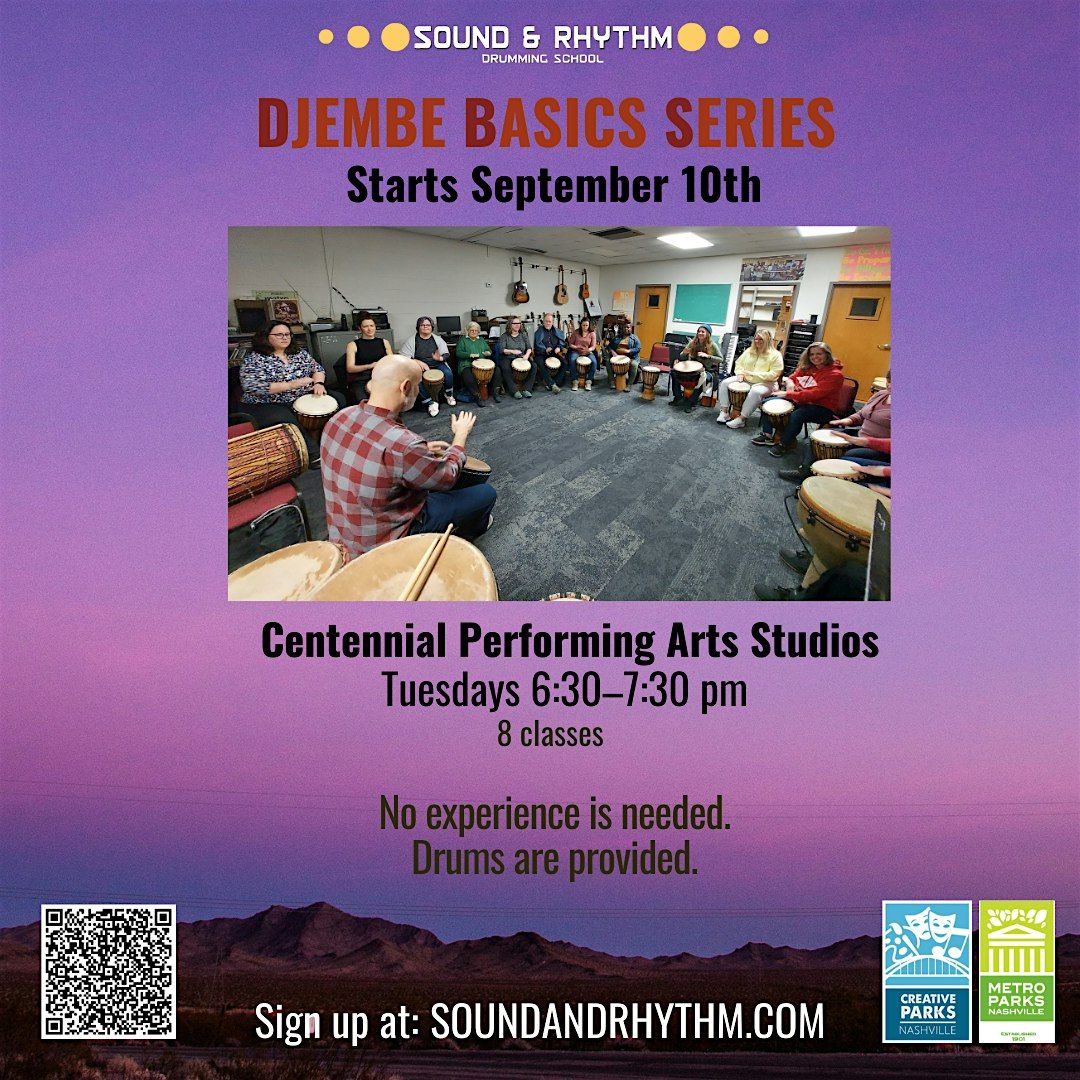 Djembe Basics - Starts Sept 17, 2024