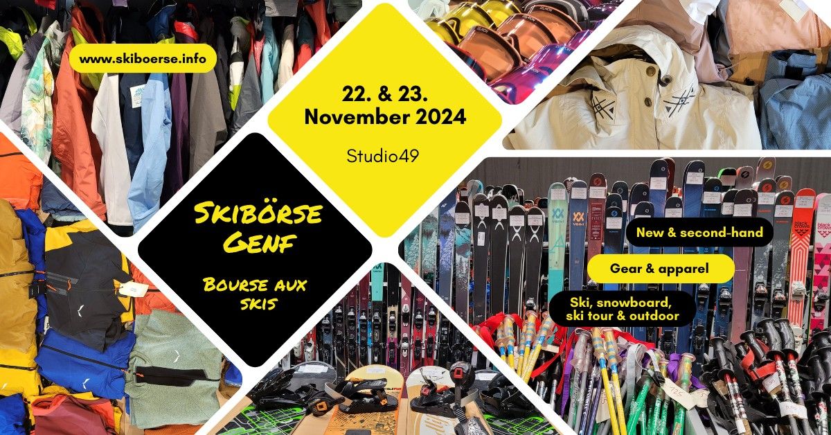 Skib\u00f6rse - Bourse aux skis Gen\u00e8ve 2024