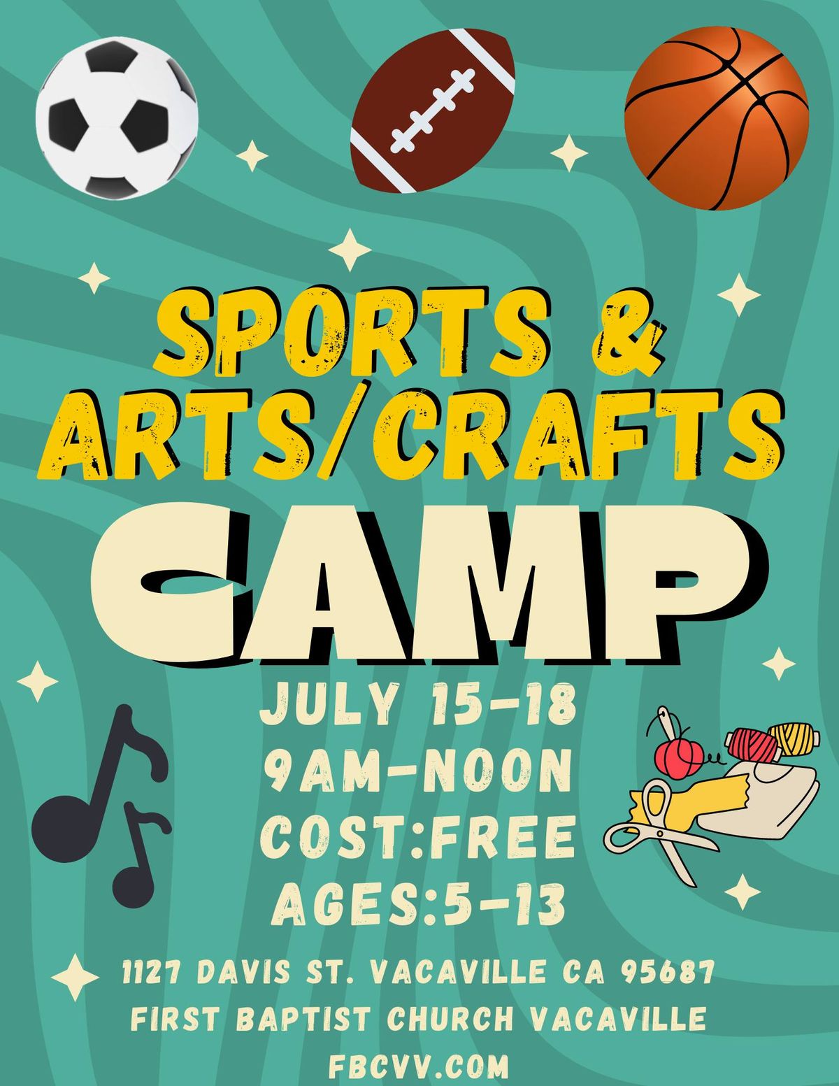 Sports & Arts\/Crafts Camp