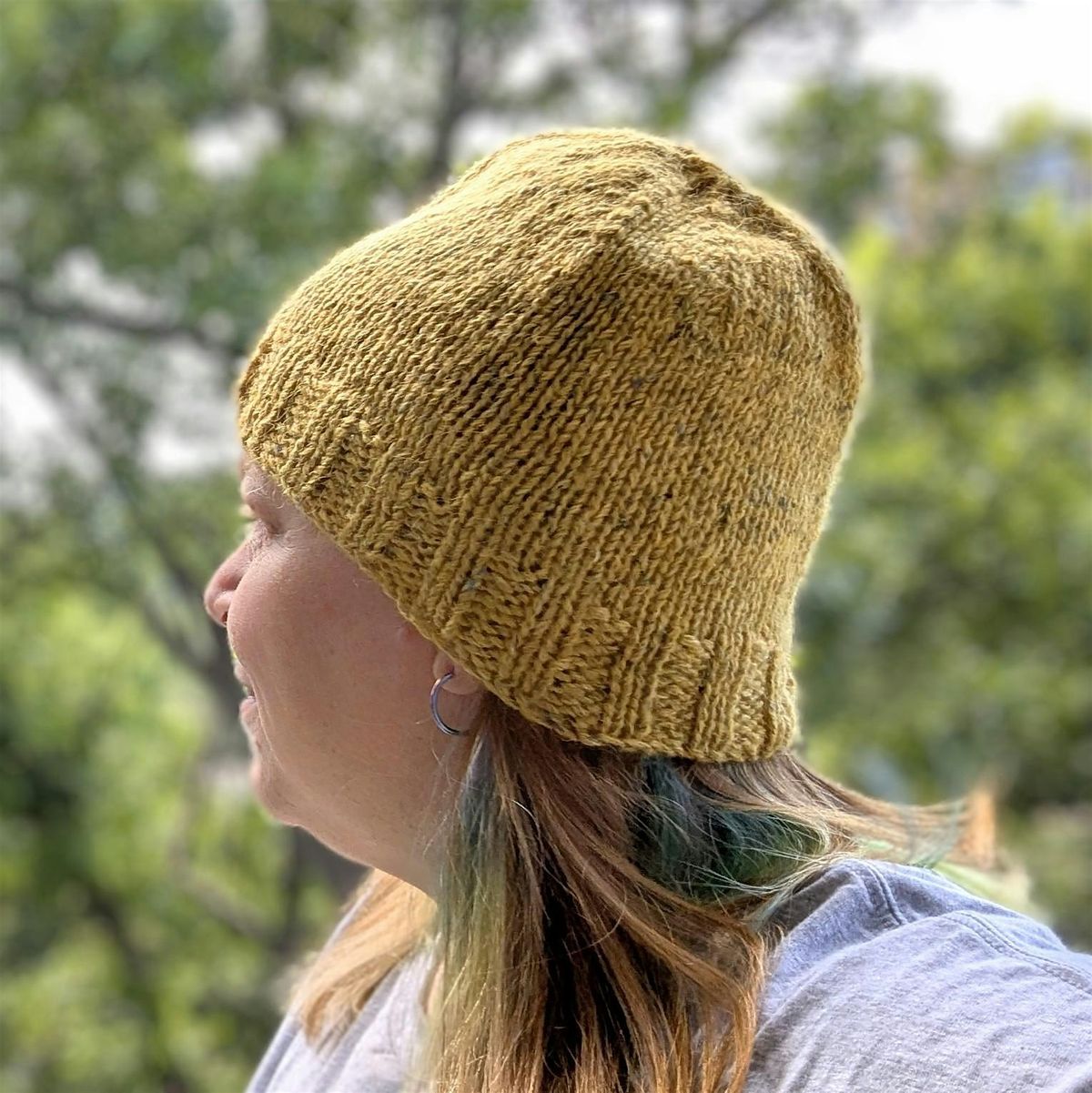 First Knitted Hat: "Simple Hat - the World's Simplest" (Two 2-hour Classes)