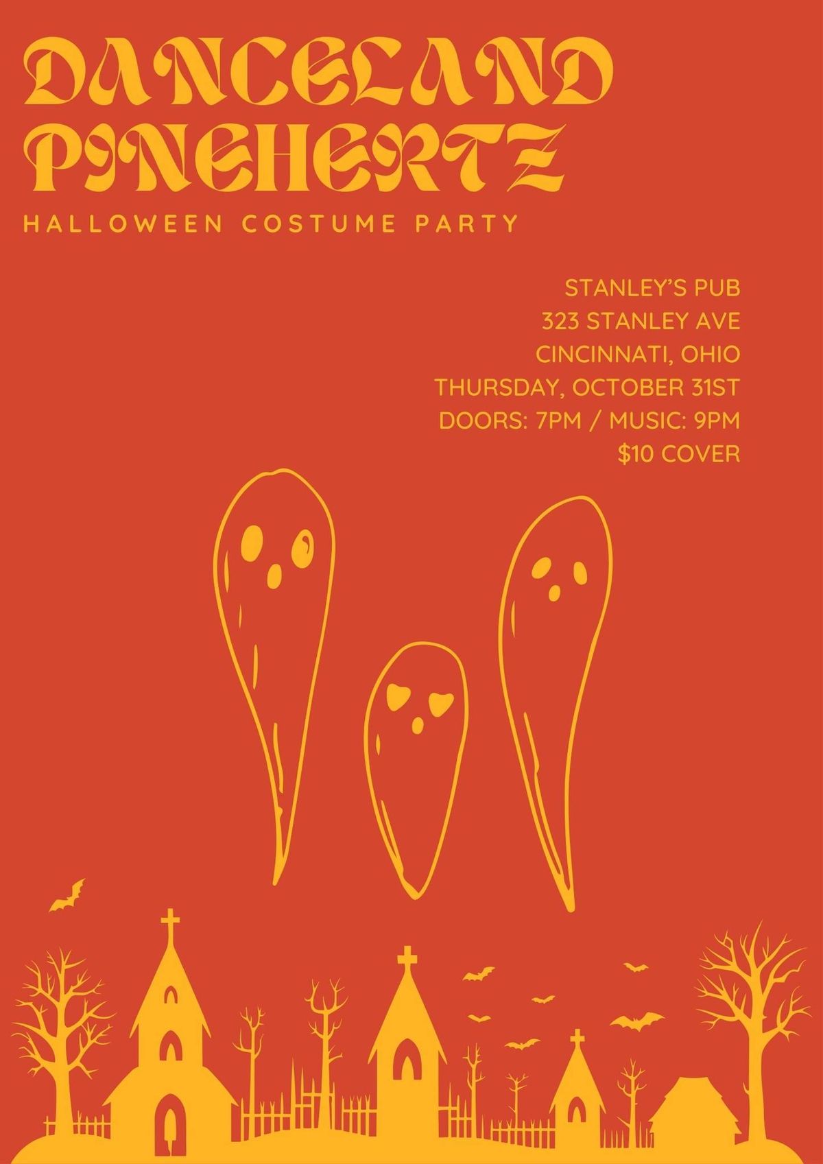 Halloween at Stanley's with Danceland and Pinehertz