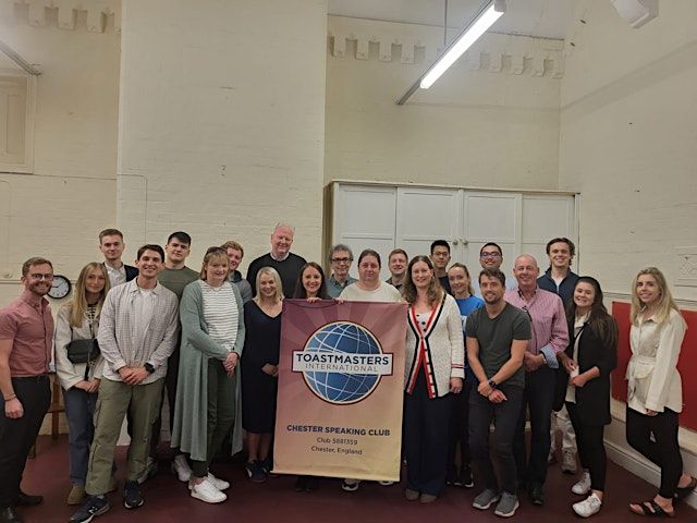 Chester Speaking Club (Toastmasters) Monthly In-Person Meeting