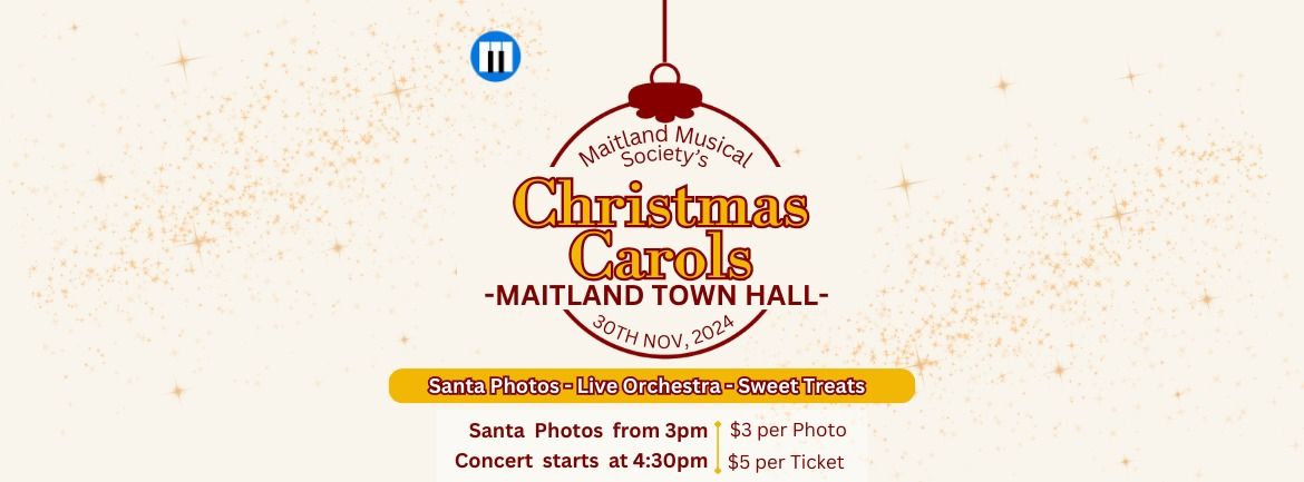 Carols at Maitland Town Hall