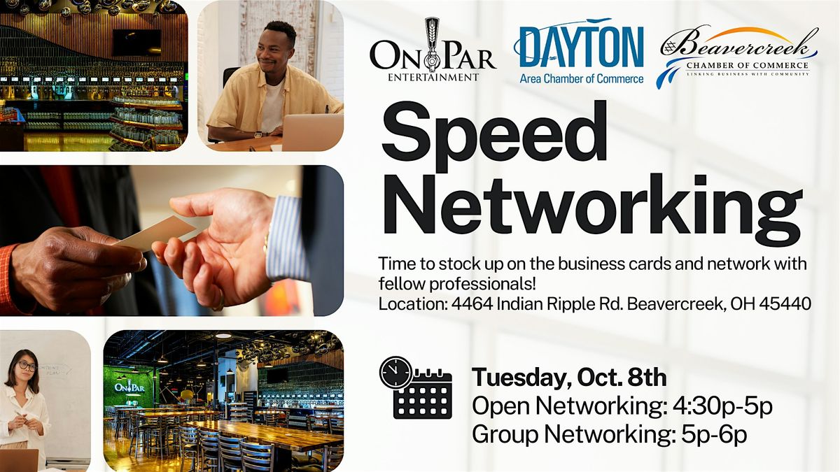 Speed Networking at On Par Entertainment