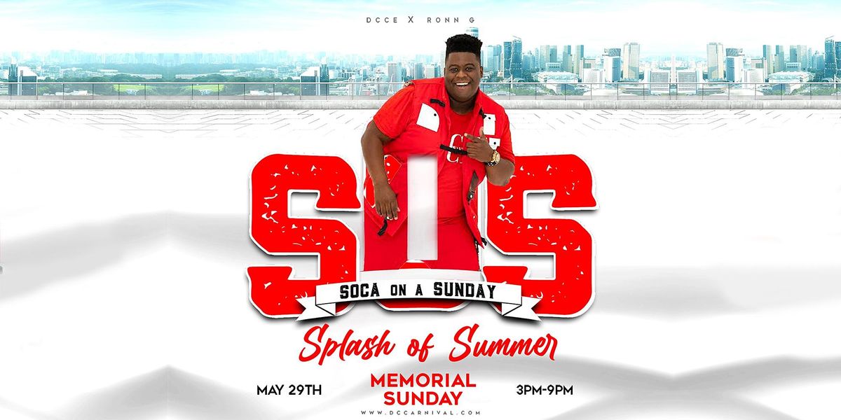 S.O.S SOCA on a SUNDAY [Memorial Weekend], Bliss