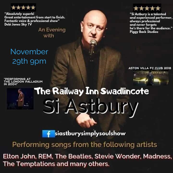 Si Astbury Live at Railway Inn Swadlincote 