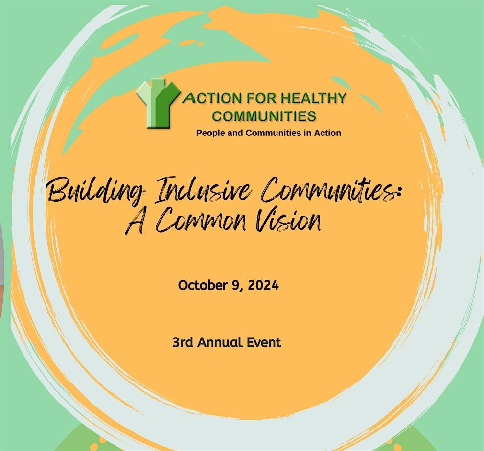 Building Inclusive Communities: A Common Vision (3rd Annual Event 2024)