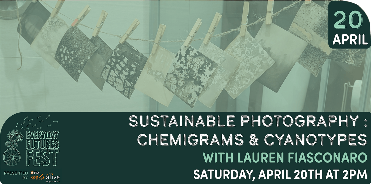 Sustainable Photography Workshop: Chemigrams and Cyanotypes