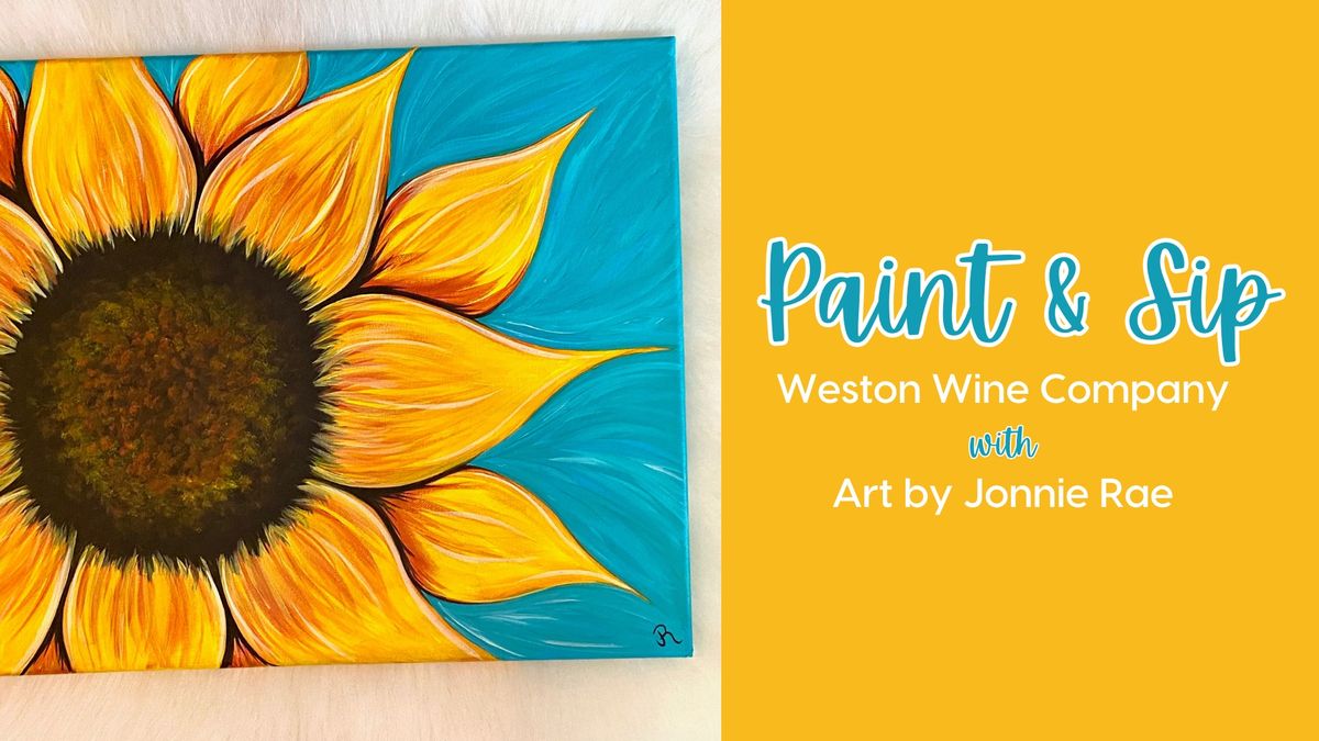 Paint & Sip - Sunflower