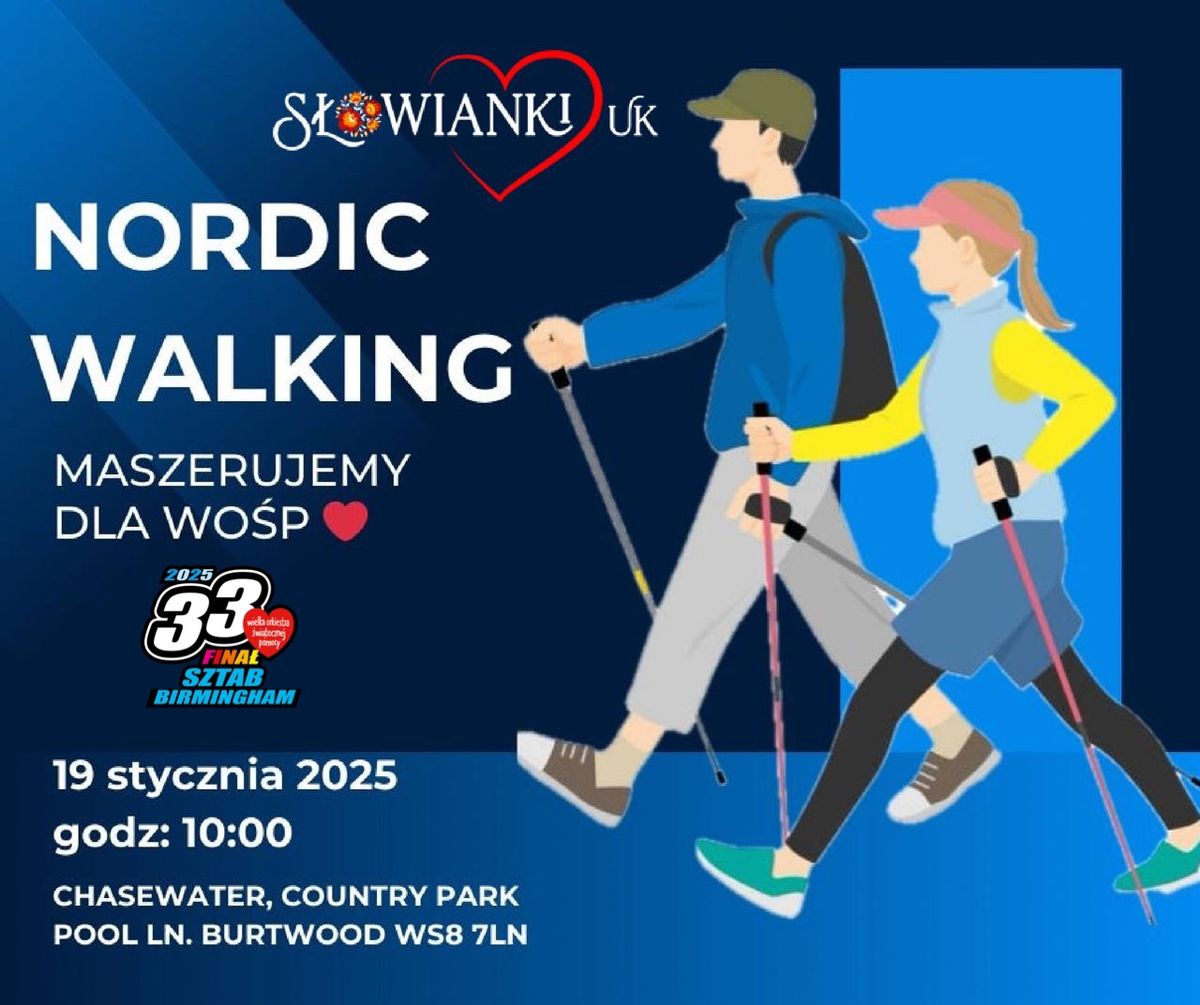 NORDIC WALKING \ud83e\ude75 Maszerujemy i wspieramy WO\u015aP \u2764\ufe0f 