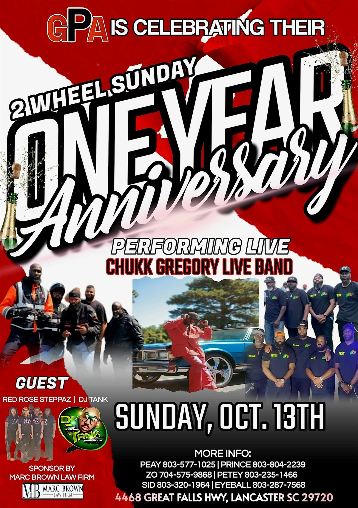 2 Wheel Sunday Anniversary: Live BAND