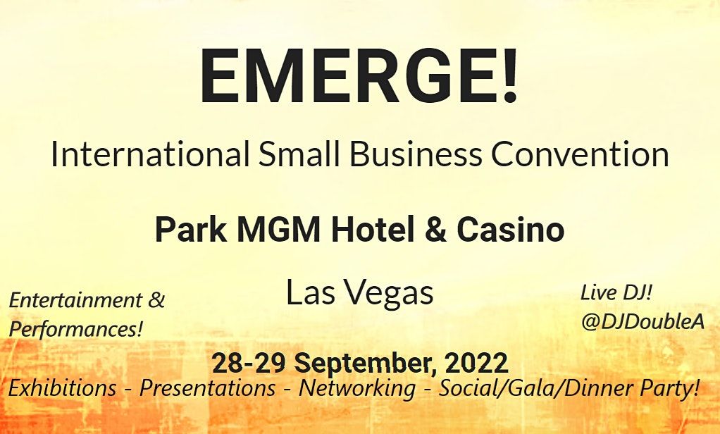 EMERGE! INTERNATIONAL SMALL BUSINESS CONVENTION & EXHIBITIONS