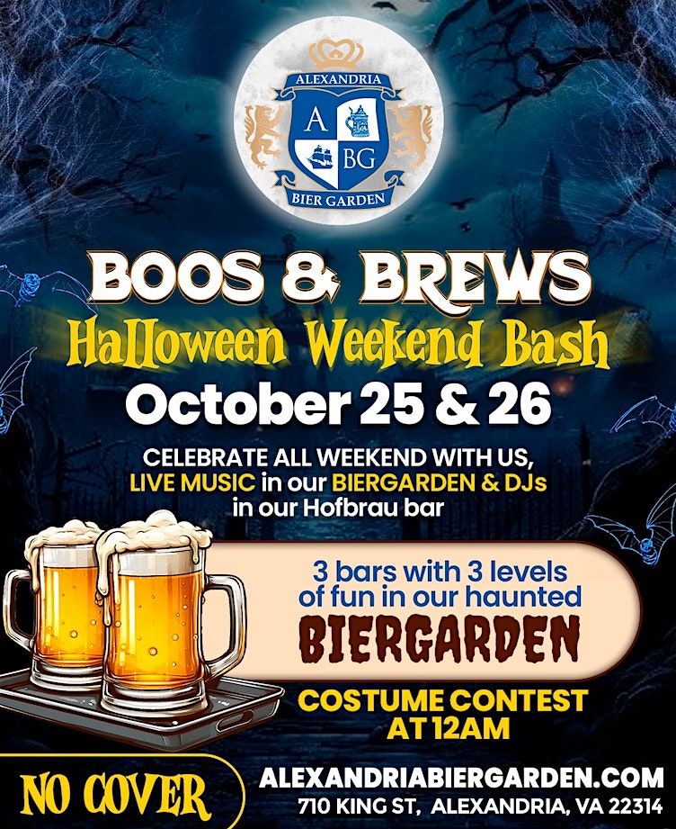 Boos & Brews Halloween Weekend Bash