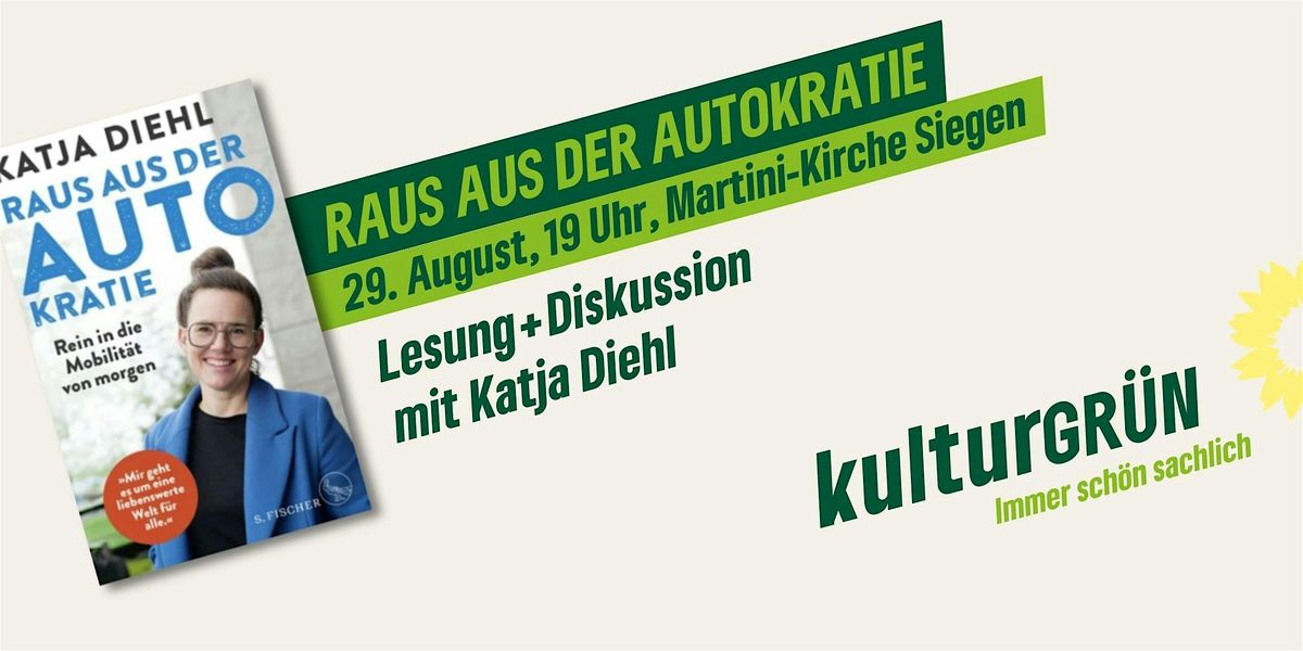 Raus aus der Autokratie - Katja Diehl  Lesung & Gespr\u00e4ch