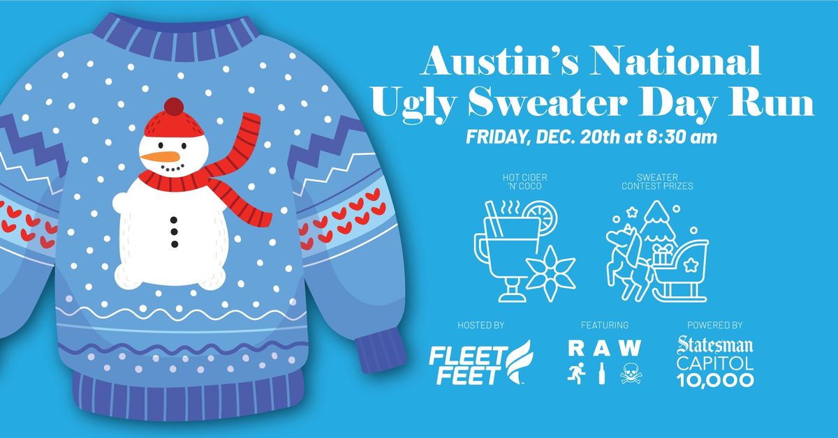 Austin's National Ugly Sweater Day Run