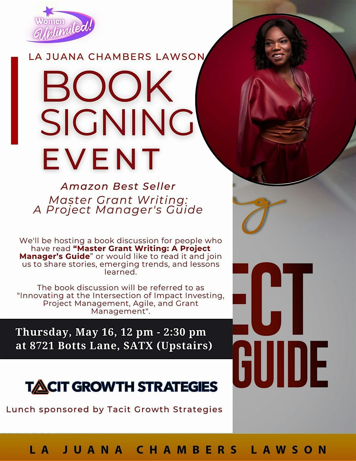 Women Unlimited Presents: LJ Chambers Lawson Book Signing