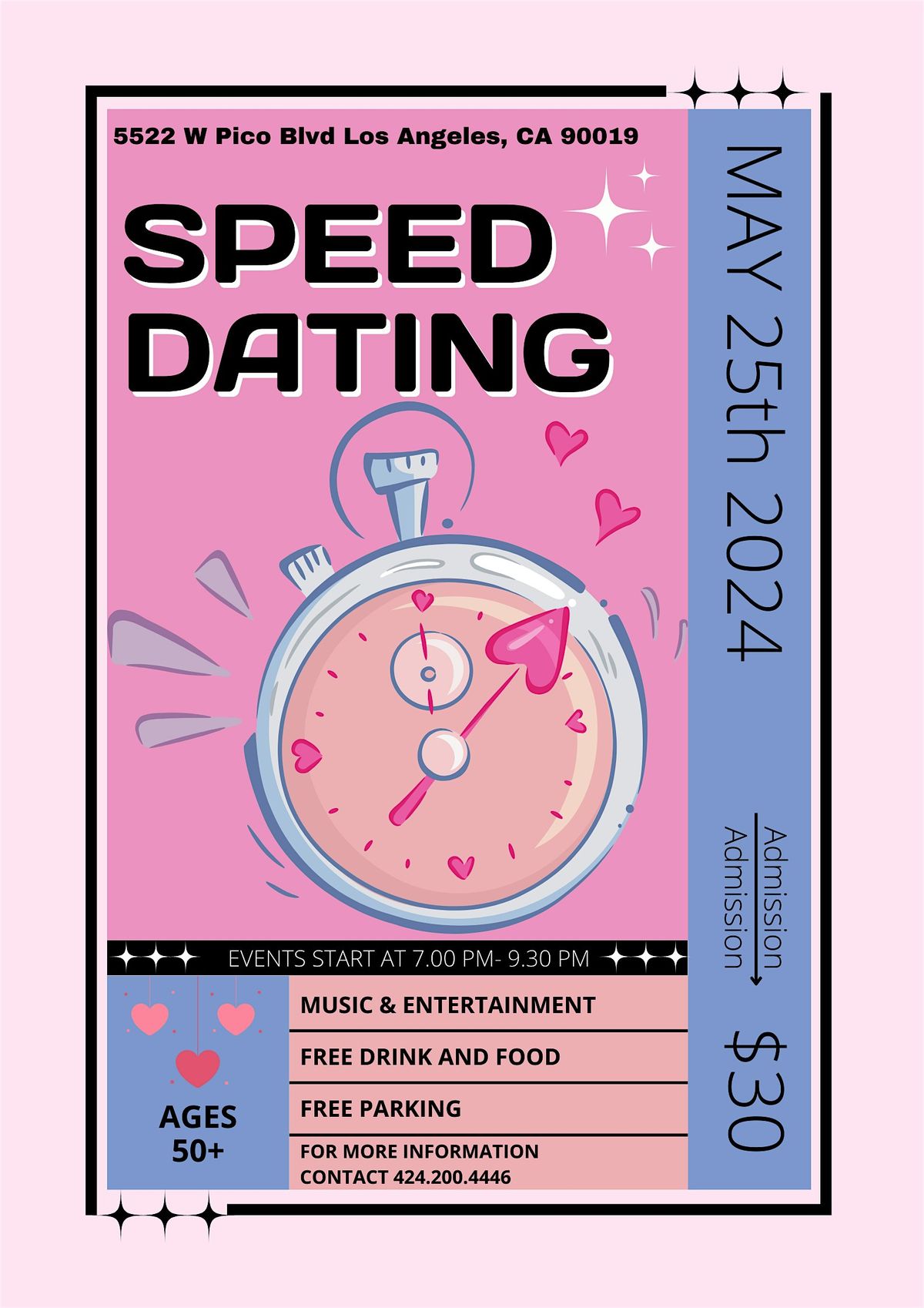 Special Speed Dating Events Ages 50+